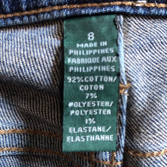 Lauren Ralph Lauren straight leg jeans sz8 - Picture 8 of 11